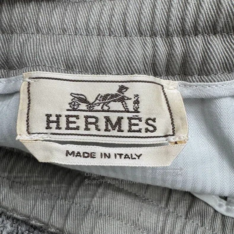 Hermes Hermes Solid-colored ankle pants Size US 28 / EU 44 - 2 Thumbnail