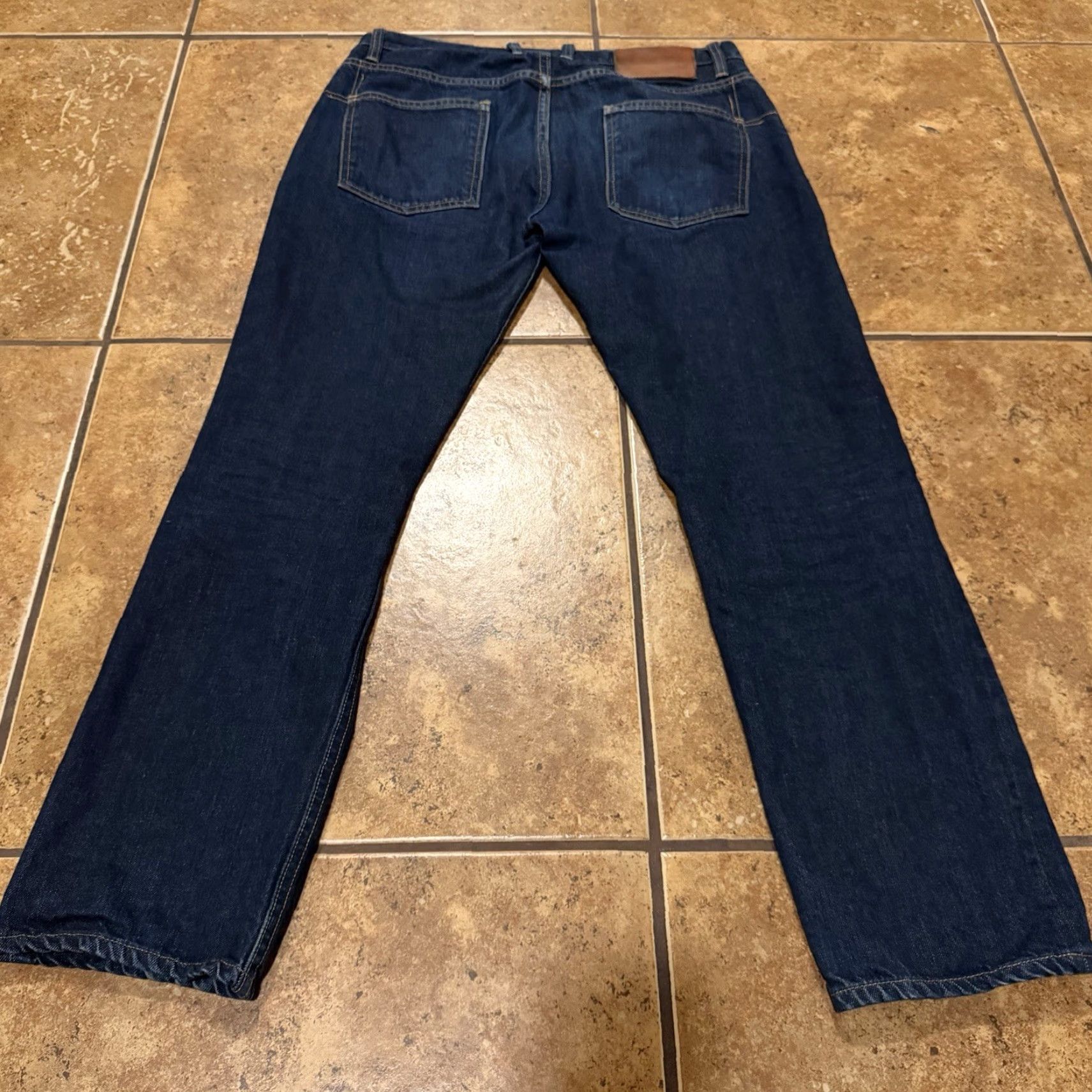 3sixteen VINTAGE 3sixteen ST-101X Indigo Selvedge Denim Shirt Jeans Slim 34 Mens 5-Pocket Design Blue Cotton Size US 34 / EU 50 - 3 Thumbnail
