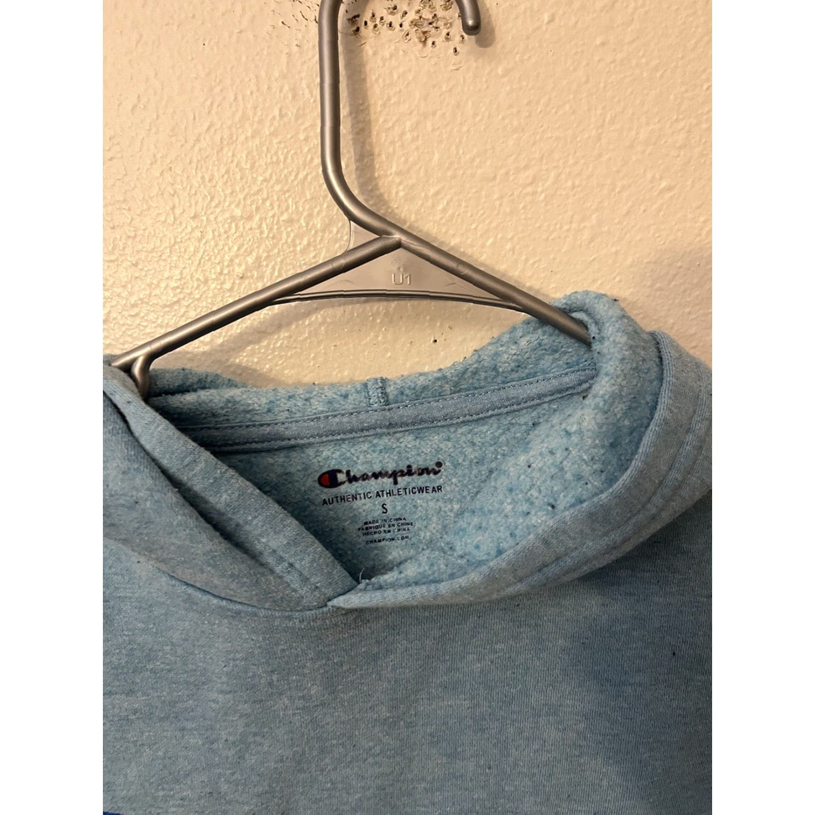 Champion Champion Hoodie Women Small Blue Reverse Weave Sweatshirt Gym Workout Logo Size S / US 4 / IT 40 - 2 Thumbnail