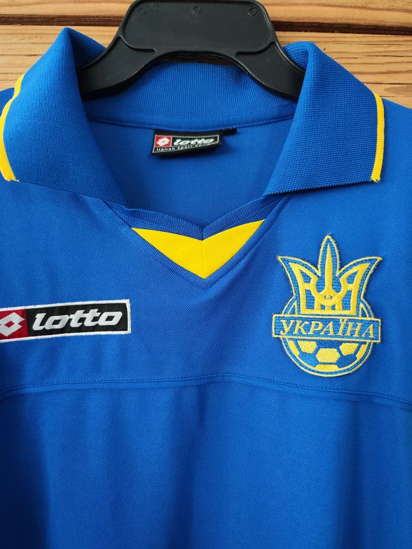 Lotto Sport × Vintage Ukraine 2002 Lotto Vintage Jersey Size US XL / EU 56 / 4 - 4 Thumbnail