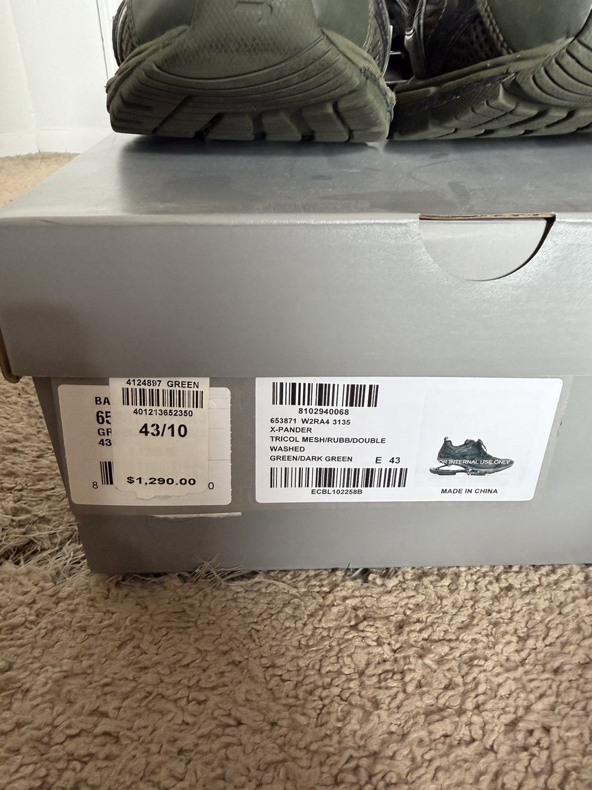 Balenciaga Balenciaga X-Pander Spring Heel Size US 10 / EU 43 - 7 Thumbnail