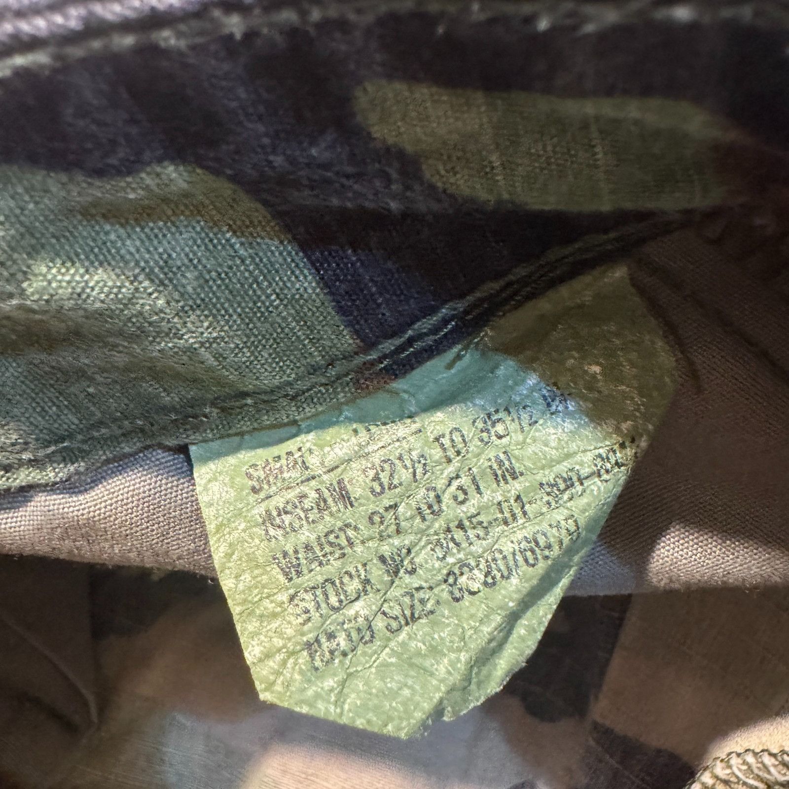 Other Woodland Camo Combat Pants Trousers BDU US Army Military Sur Size US 30 / EU 46 - 6 Thumbnail