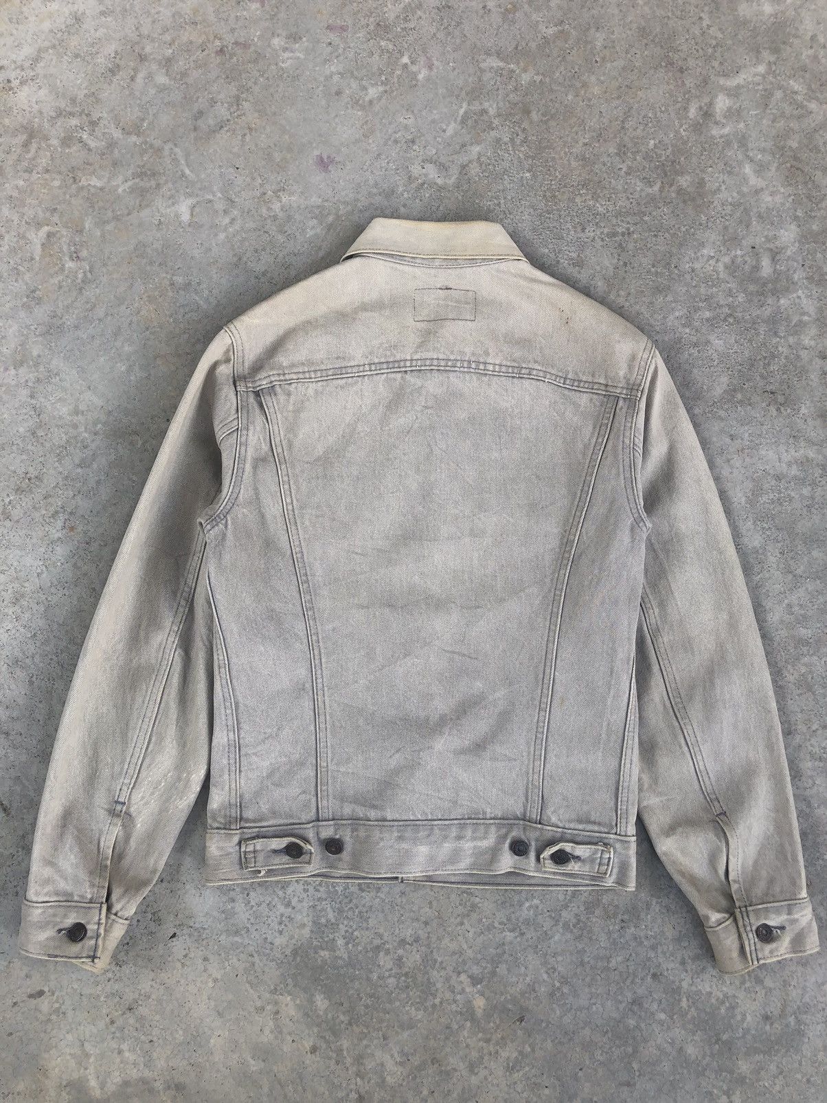 Levi's Vintage 80’s Levi’s Denim Jacket Distressed Denim Size US S / EU 44-46 / 1 - 2 Thumbnail