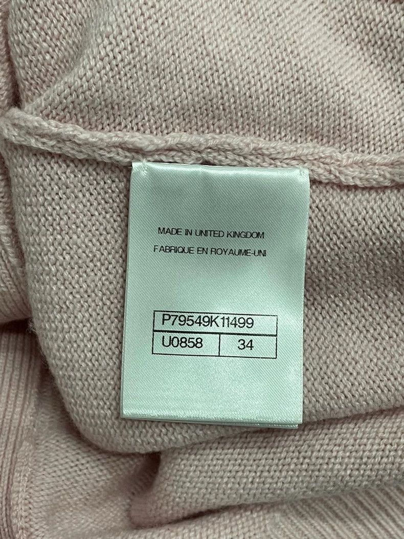 Chanel Chanel 25S cherry blossom pink cashmere cardigan coat Size XXS / US 00 / IT 34 - 6 Thumbnail