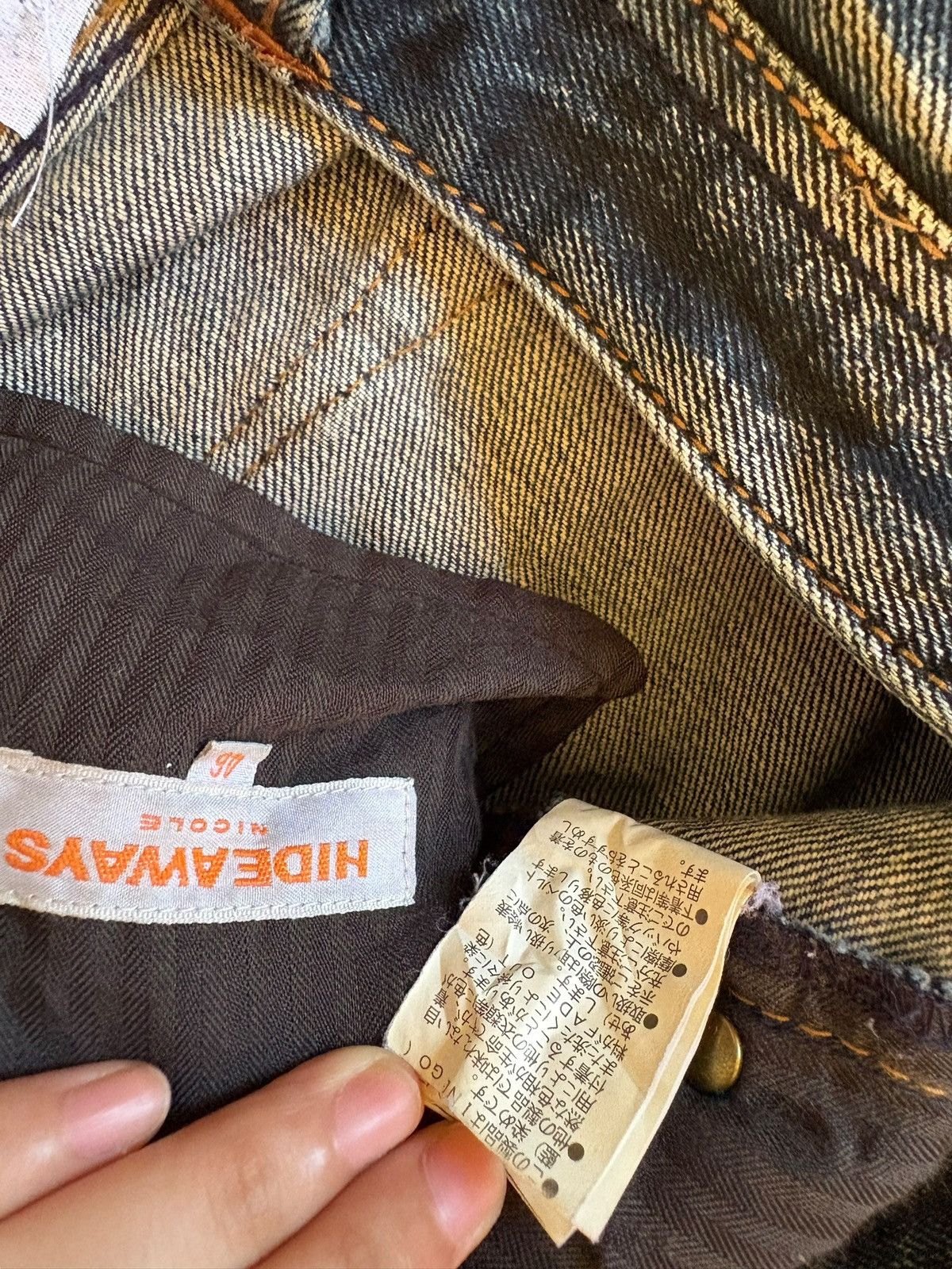 Japanese Brand Vintage Japanese Brand Mud Wash Distressed Bootcut Jeans Size US 33 - 13 Thumbnail
