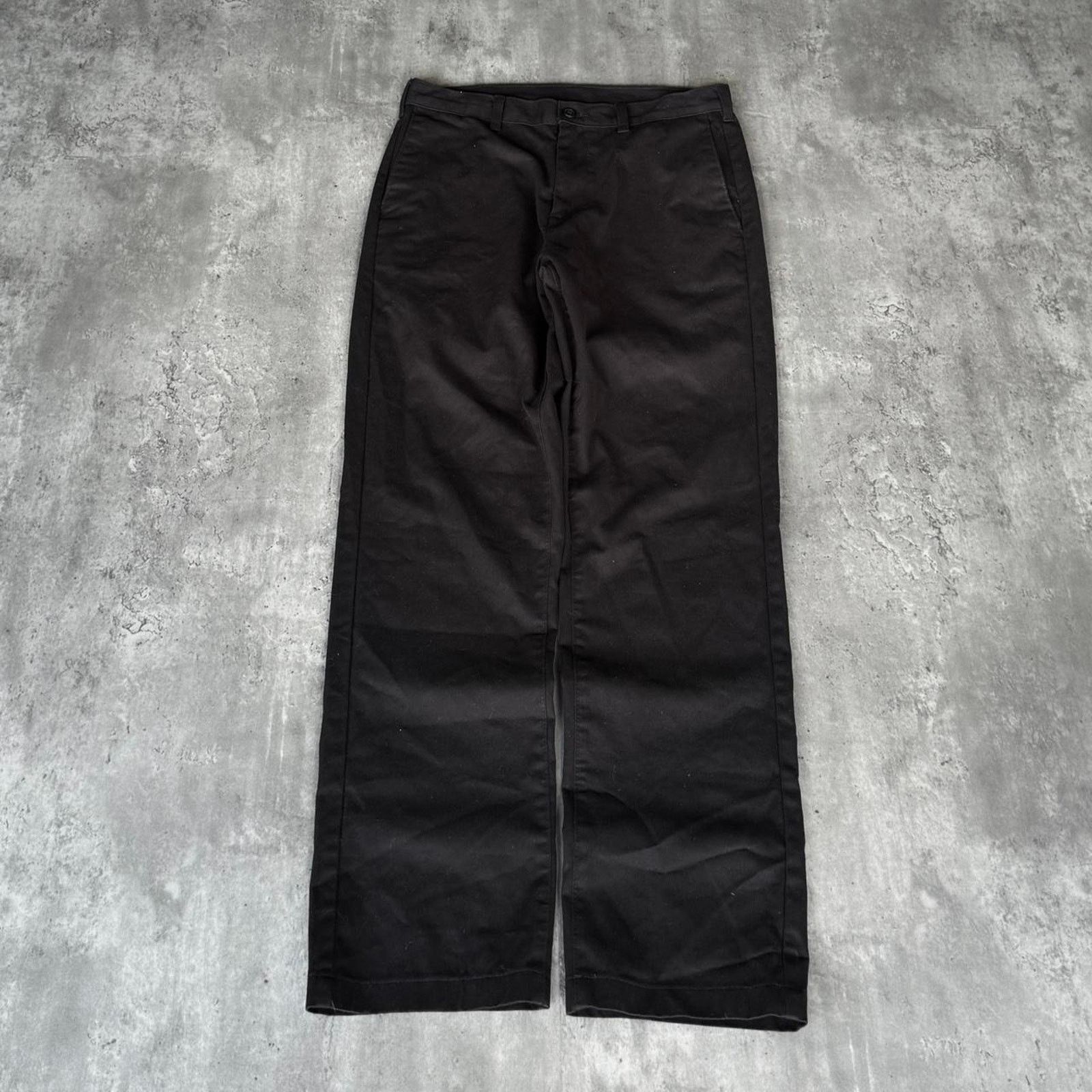 Japanese Brand × Vintage Vintage Y2K George Straight Fit Black Grunge Opium Pants Size US 30 / EU 46 - 1 Thumbnail