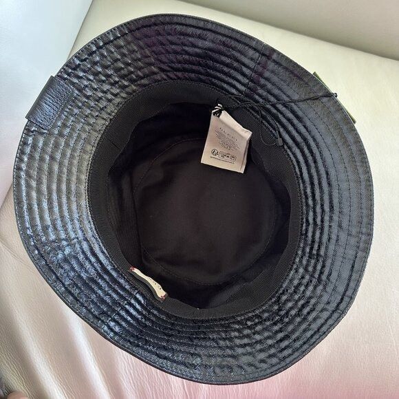 Gucci NWT GUCCI GG MONOGRAM LOGO BUCKET HAT MADE IN ITALY 760144 S Size ONE SIZE - 5 Thumbnail