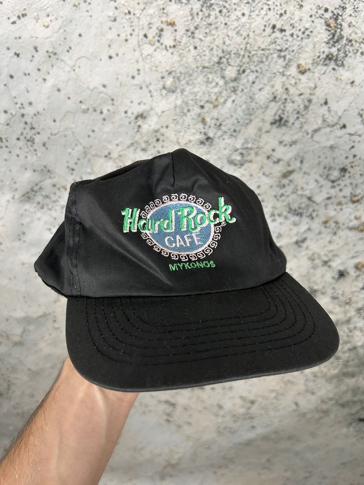 Hard Rock Cafe Vintage Hard Rock Cafe Mykonos Greece Archival 90s Hat Size ONE SIZE - 1 Thumbnail