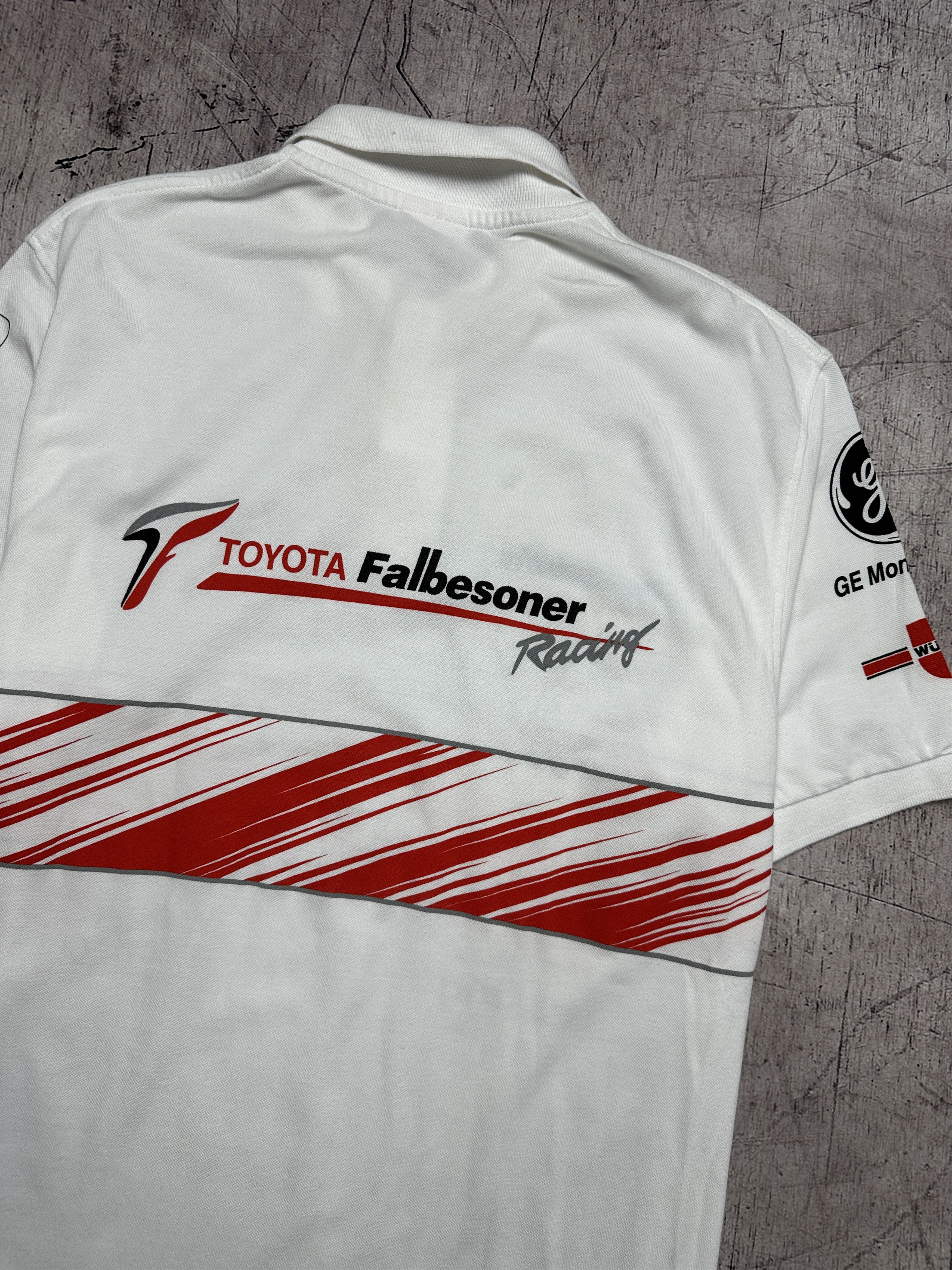 Japanese Brand Toyota Panasonik Vintage Mens Polo Shirt Size US L / EU 52-54 / 3 - 9 Thumbnail