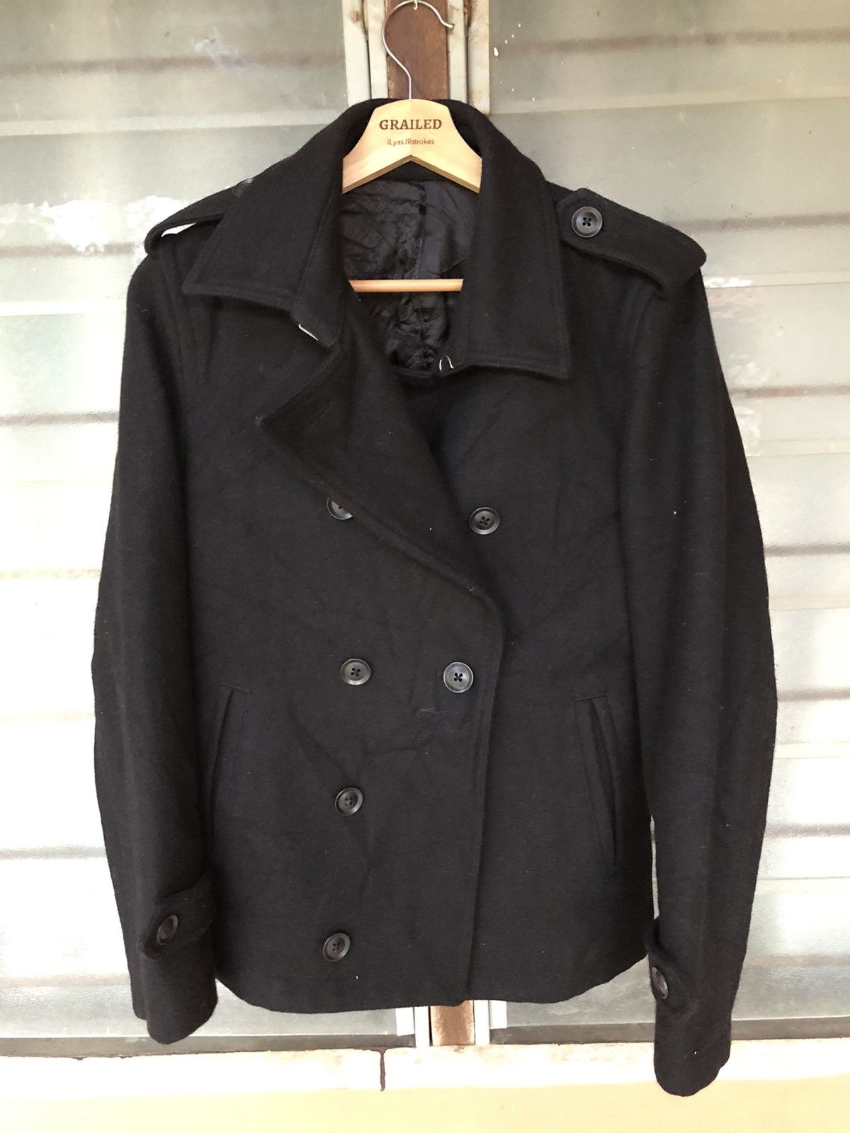 ABAHOUSE × Japanese Brand × Vintage Vintage Abahouse Wool Coat Jacket Size US M / EU 48-50 / 2 - 4 Thumbnail