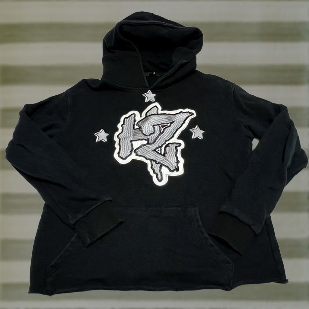 Logo 7 VINTAGE Heroz Embroidered Logo Black Hoodie XS Men Adult XS Streetwear Size US XS / EU 42 / 0 - 1 Thumbnail