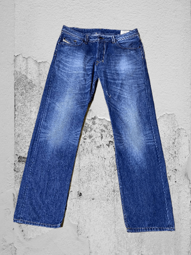 Diesel × Vintage Vintage Diesel 90’s Y2K Style Baggy Wide Denim Jeans Pants Size US 36 / EU 52 - 1 Thumbnail