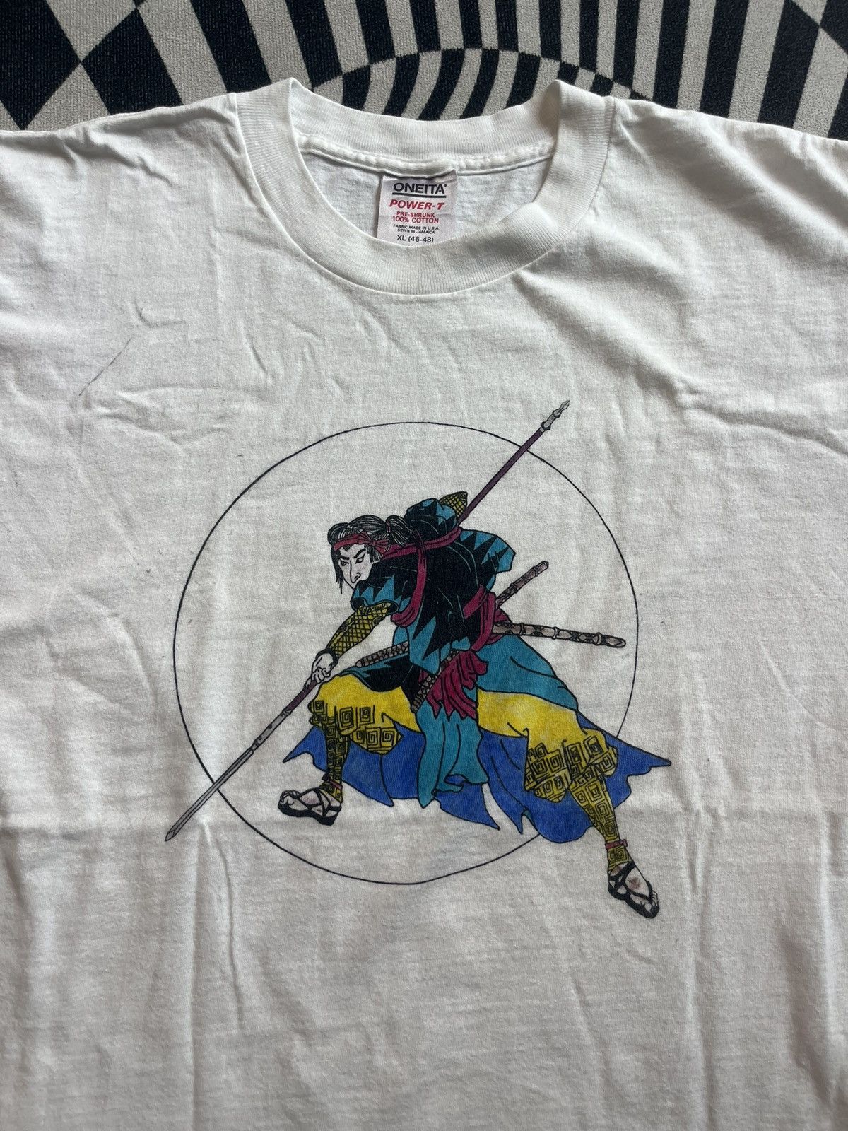 Arts & Science Vintage Art Ukiyoe Nakinata 90’s Tshirt Size US XL / EU 56 / 4 - 5 Thumbnail