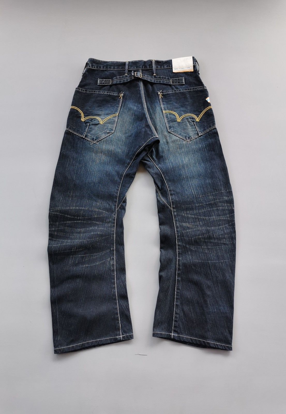Edwin Loose Fit Edwin XV Function Bowleg Denim Jeans Size US 34 / EU 50 - 1 Thumbnail