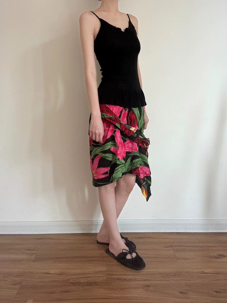 Comme des Garcons Comme des Garcons size S Flowers and Plants overskirt Size 22" - 5 Thumbnail