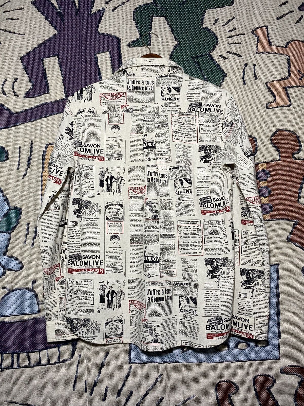 Yohji Yamamoto Vintage Temptation Vintage Canvas Button Ups Size US M / EU 48-50 / 2 - 5 Thumbnail