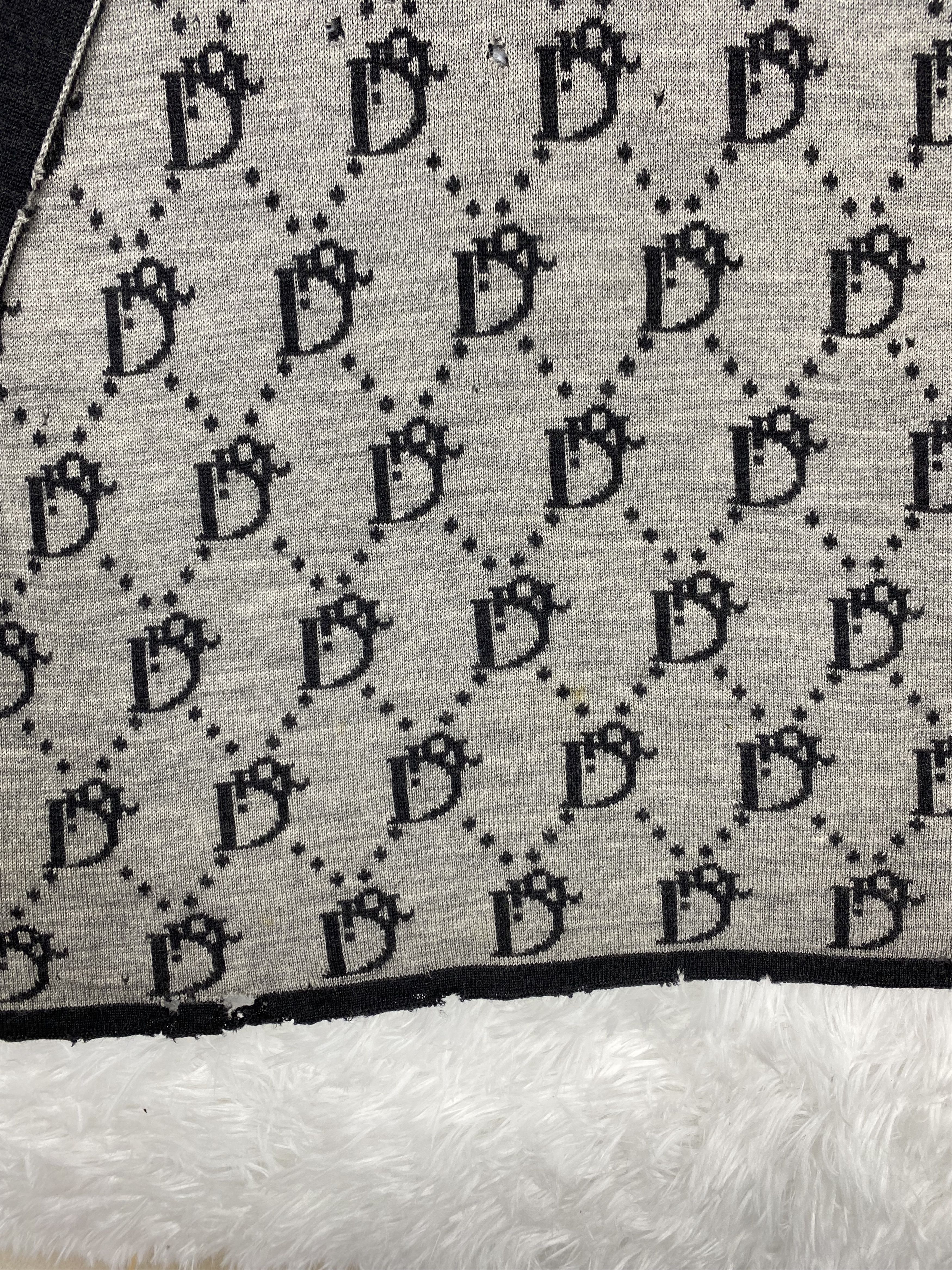 Christian Dior Monsieur Vintage Christian Dior Scarf / Muffler Neckwear PM0052 Size ONE SIZE - 3 Thumbnail