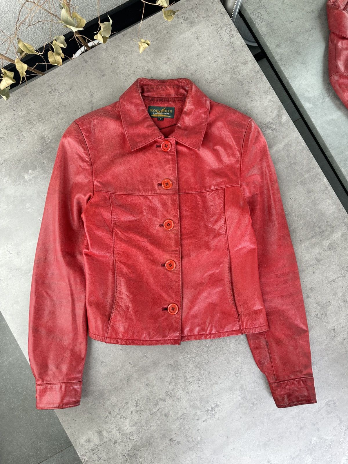 Japanese Brand Vintage Leather Jacket Size S / US 4 / IT 40 - 1 Thumbnail