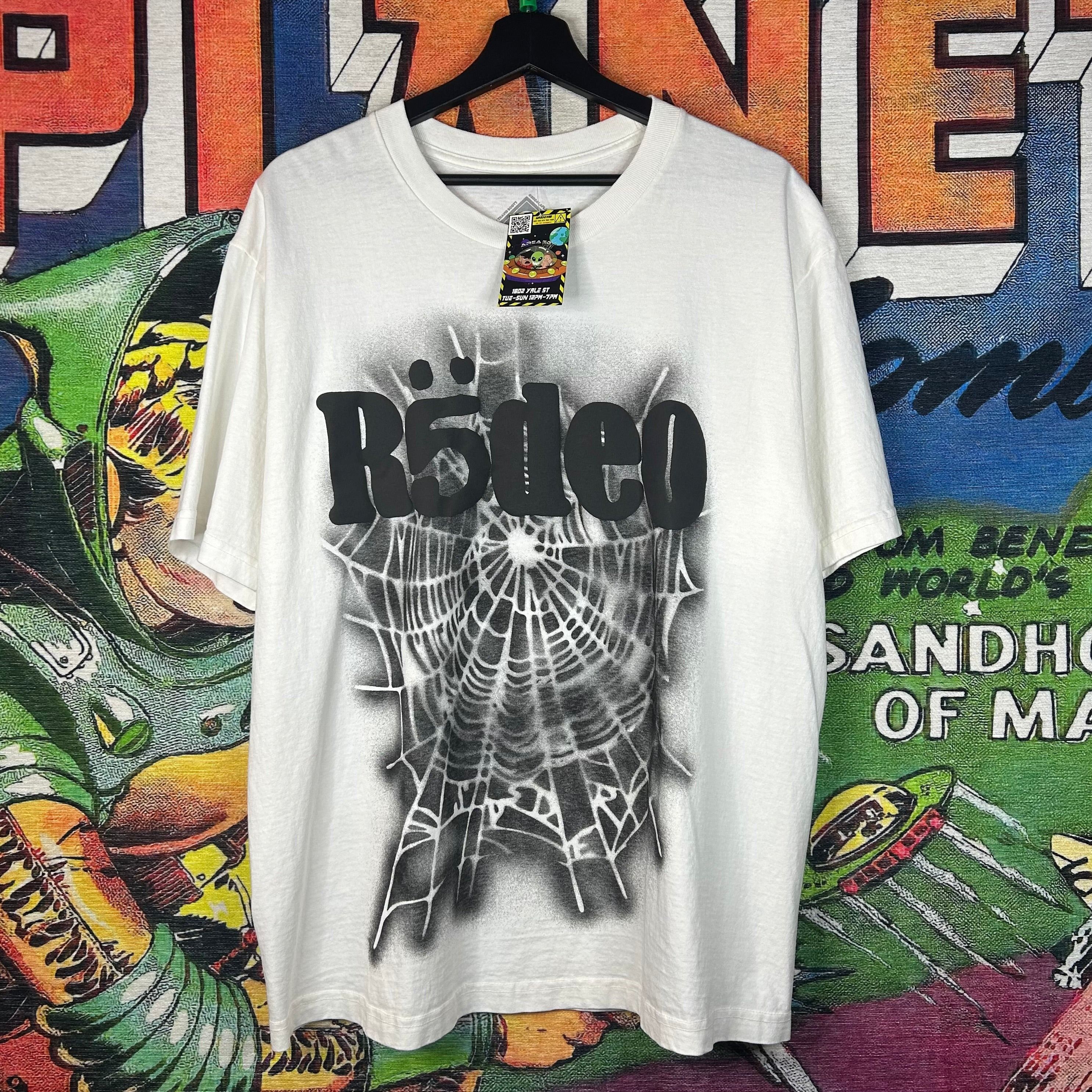Spider × Travis Scott Cactus Jack x Sp5der ‘R5deo’ Tee Size Large | Grailed
