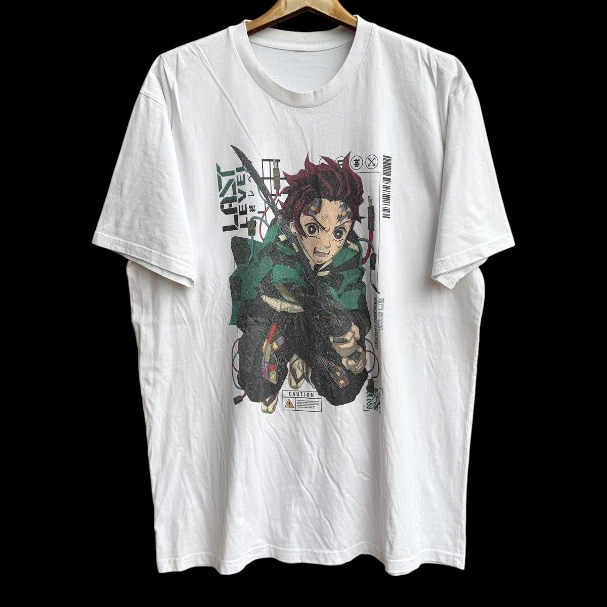 Anime × Japanese Brand Vintage Kamado Tanjiro Demon Slayer Anime T-shirt Size US XL / EU 56 / 4 - 1 Thumbnail