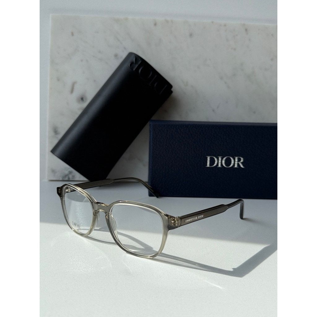 Dior NEW Dior BotanicaO S2I Unisex Eyeglasses Frames in Brown Size ONE SIZE - 2 Thumbnail