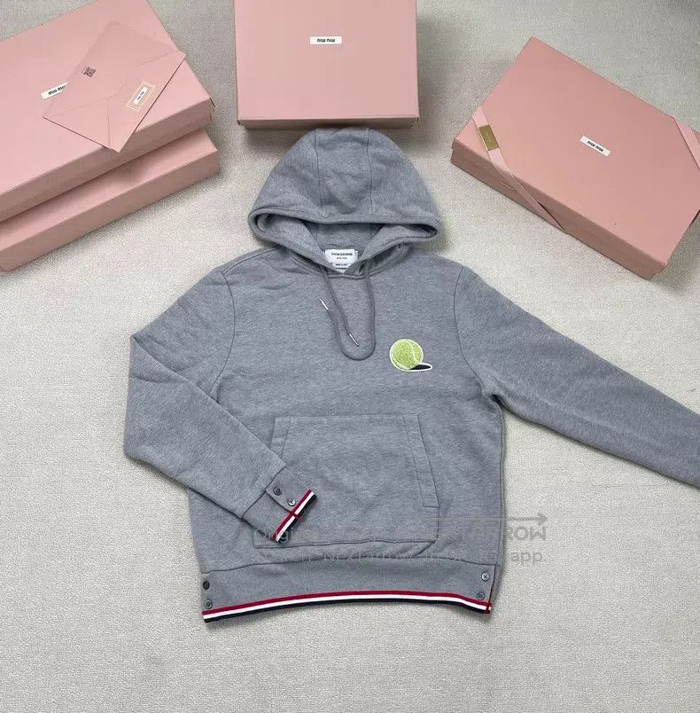 Thom Browne Thom Browne Grey Sweatshirt Size US S / EU 44-46 / 1 - 1 Thumbnail