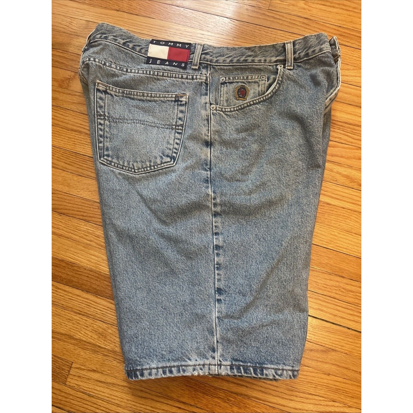 Tommy Hilfiger Vintage 90's Mens Size 38 Tommy Hilfiger Jeans Freedom Blue Size US 38 / EU 54 - 3 Thumbnail