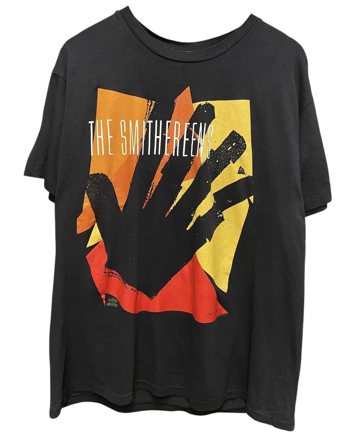 Hanes × Vintage Vintage 1993 The Smithereens Band Shirt XL Size US XL / EU 56 / 4 - 1 Thumbnail