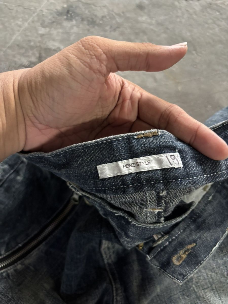 Hysteric Glamour × If Six Was Nine FLARE STONE WASHED WHISKERED MENZSTYLE JAPANESE PUNK GOTHIC Size US 33 - 5 Thumbnail