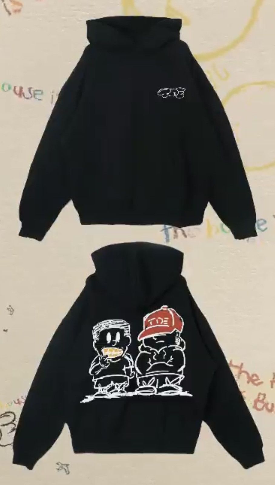 Kendrick Lamar × Top Dawg Entertainment Isaiah Rashad TDE ‘The House Is Burning’ Bundle Size US XXL / EU 58 / 5 - 3 Thumbnail