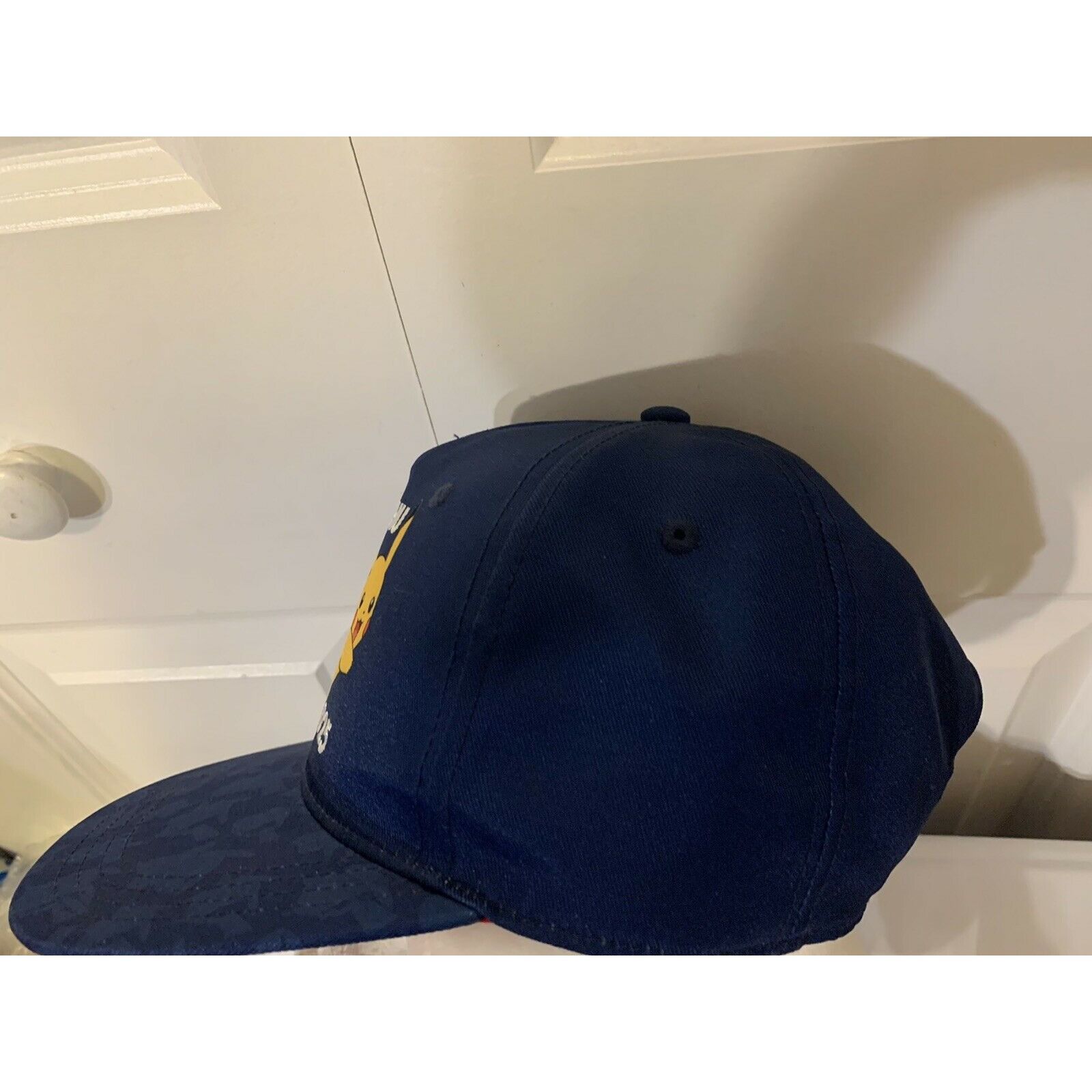 Pokemon Pokemon Pikachu 25th Anniversary Snap Back Hat Blue Yellow R Size ONE SIZE - 2 Thumbnail