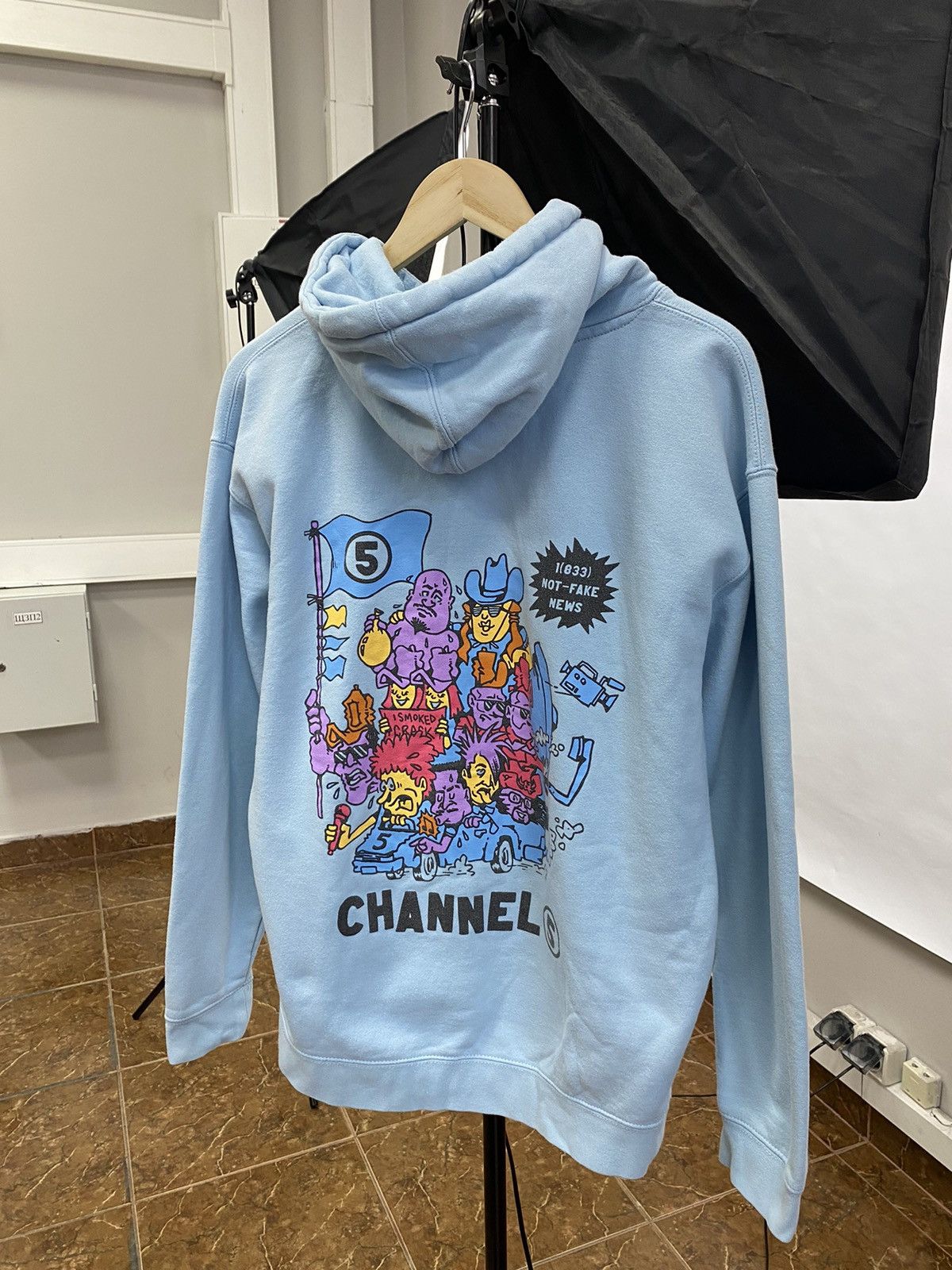 All Gas No Brakes 🇺🇸 All Gas No Brakes Channel 5 Independent Hoodie Rare Retro Size US L / EU 52-54 / 3 - 1 Thumbnail