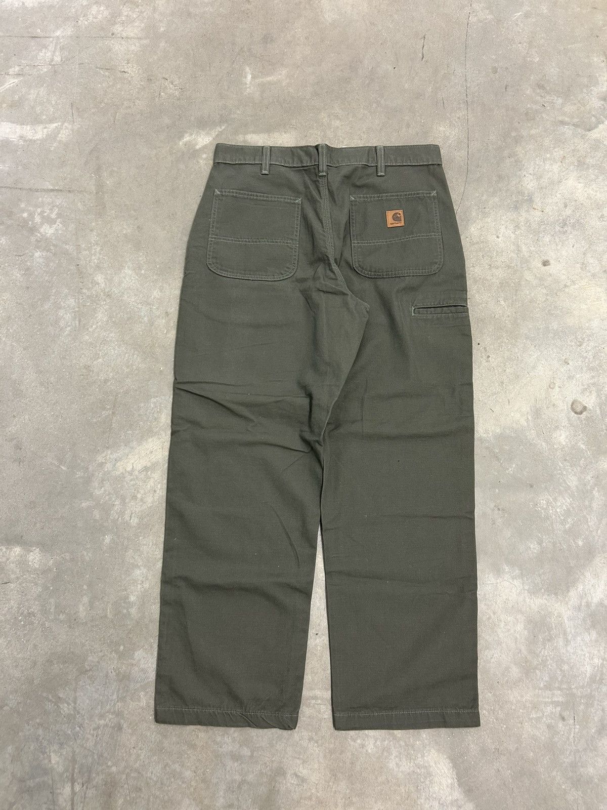 Vintage moss green carhartt pants
