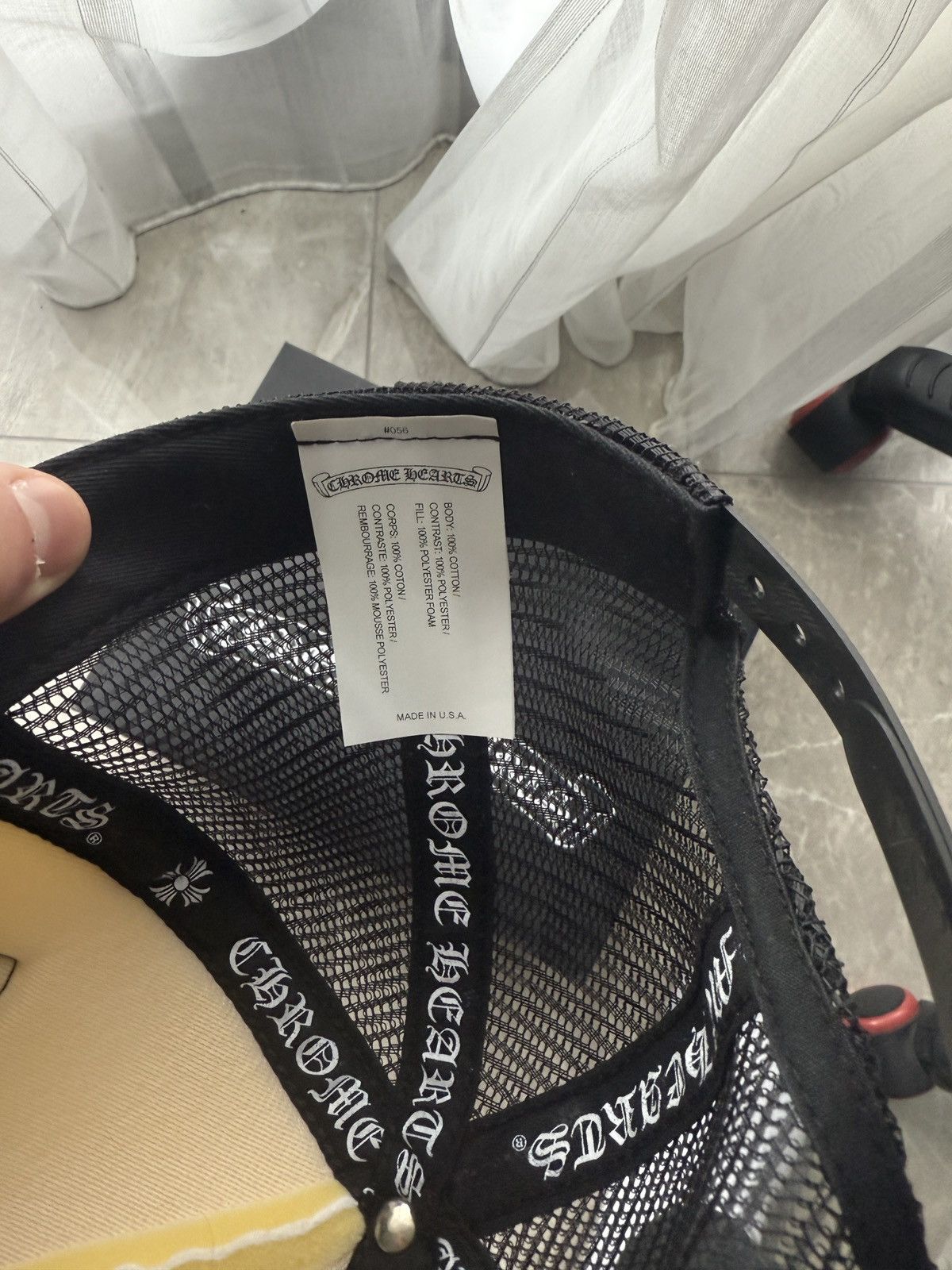 Chrome Hearts Chrome Hearts Fuck Holywood Cap Size ONE SIZE - 4 Thumbnail