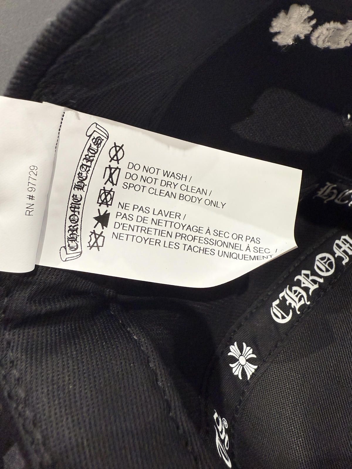 Chrome Hearts Chrome Hearts Chomper Matty Boy Hat in Black Size ONE SIZE - 7 Thumbnail