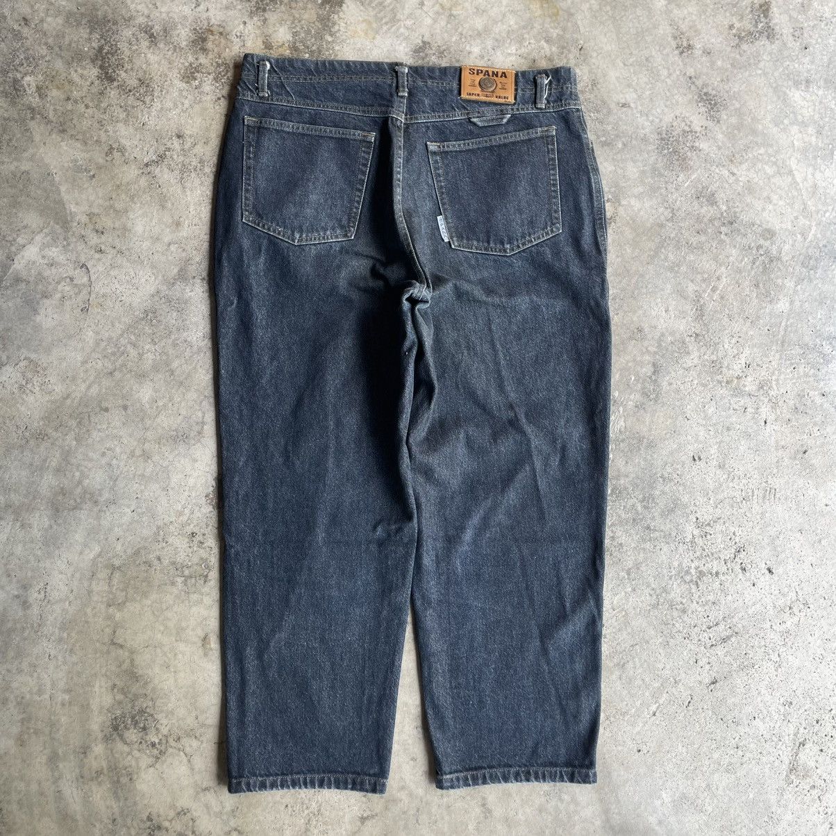 Big John 🔥Vintage Big John Spana Edition Regular Loose Denim Jeans Size US 38 / EU 54 - 4 Thumbnail