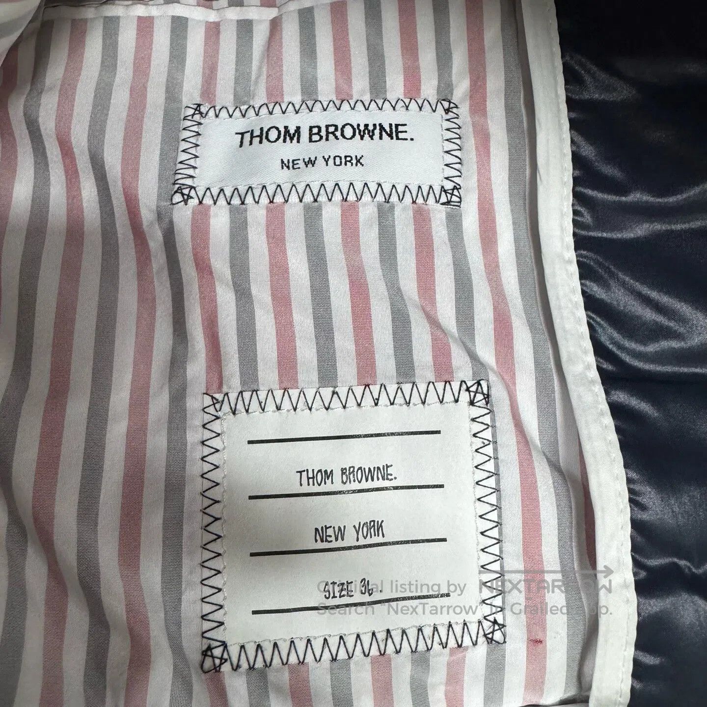 Thom Browne Thom Browne Classic four-barrier down vest| Size S / US 4 / IT 40 - 4 Thumbnail