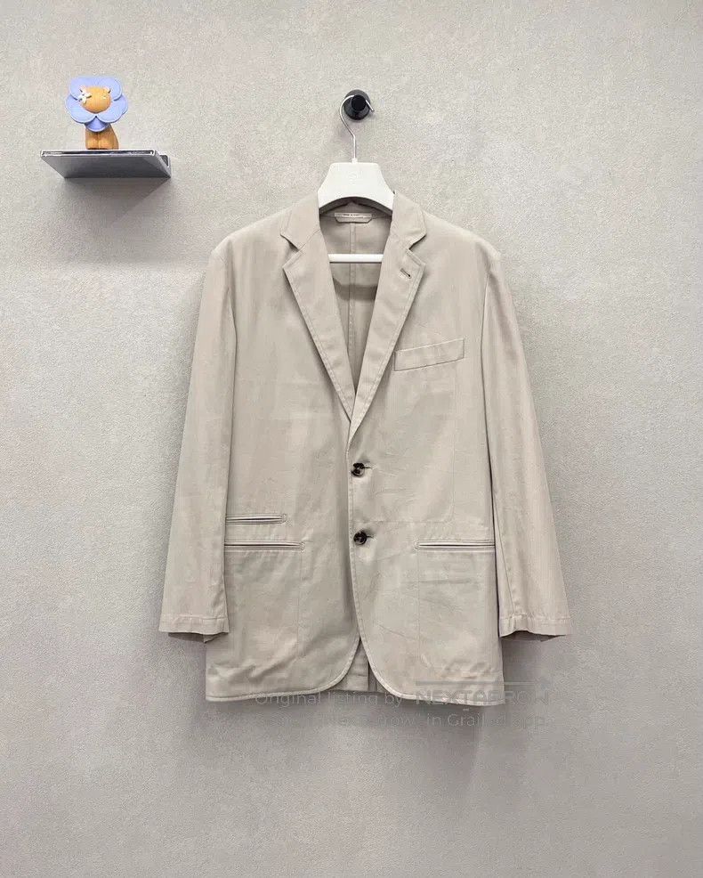 Hermes Hermes Light gray outerwear Size 46R - 1 Thumbnail