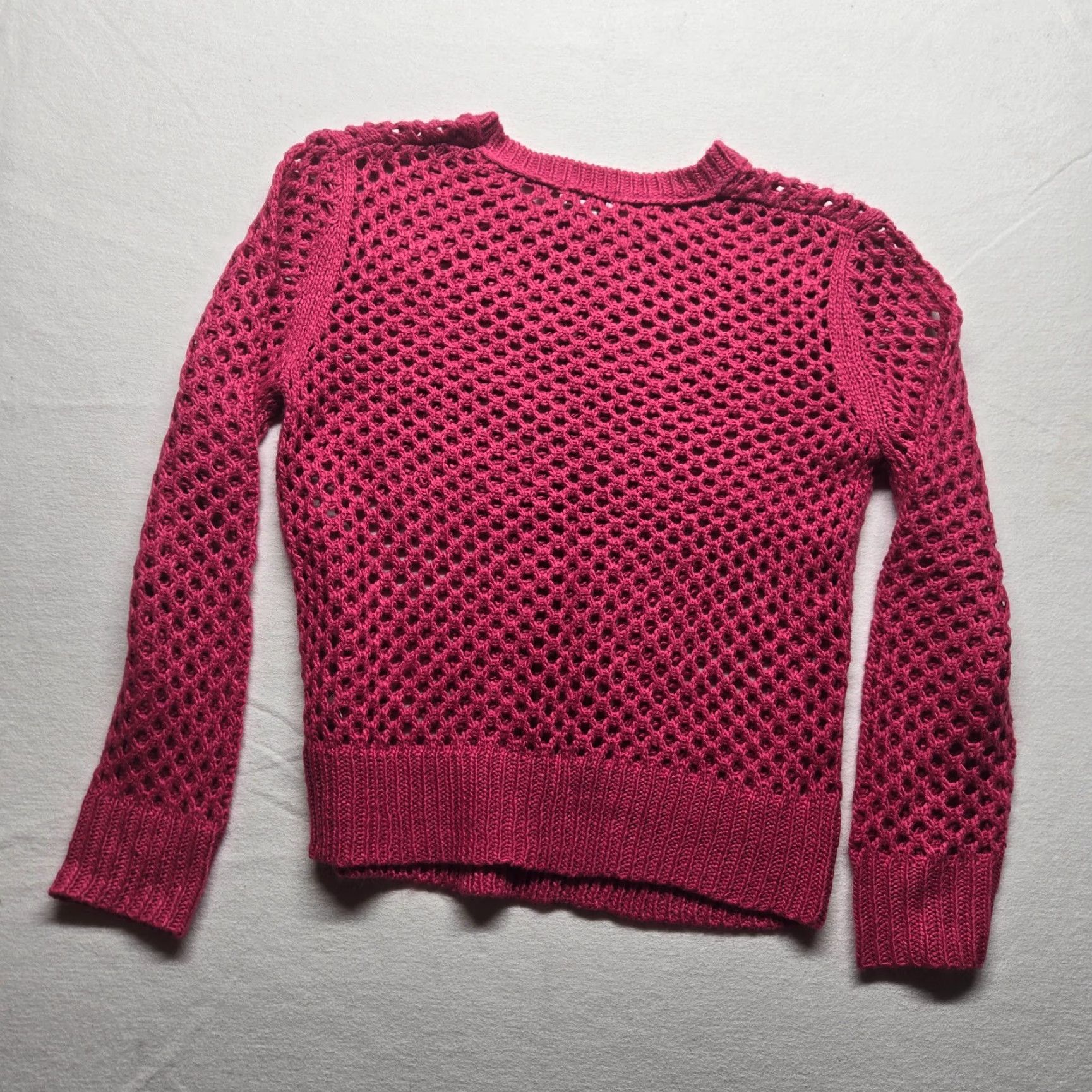 Vintage Arizona Jean Red Knit Boxy Long Sleeve Sweater 1X JR. Plus Top Pullover Acrylic Knit Women’s Casual 20s Vintage? Size XL / US 12-14 / IT 48-50 - 7 Thumbnail