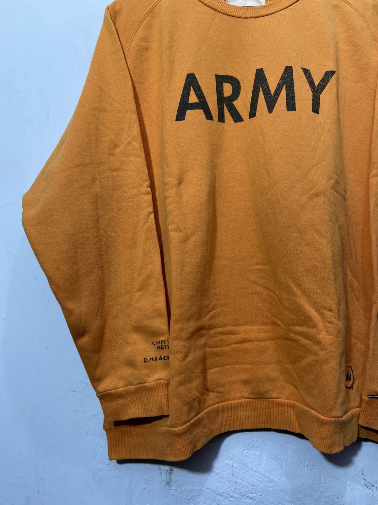 Wtaps Wtaps Big Logo Army Sweatshirt Size US XL / EU 56 / 4 - 7 Thumbnail