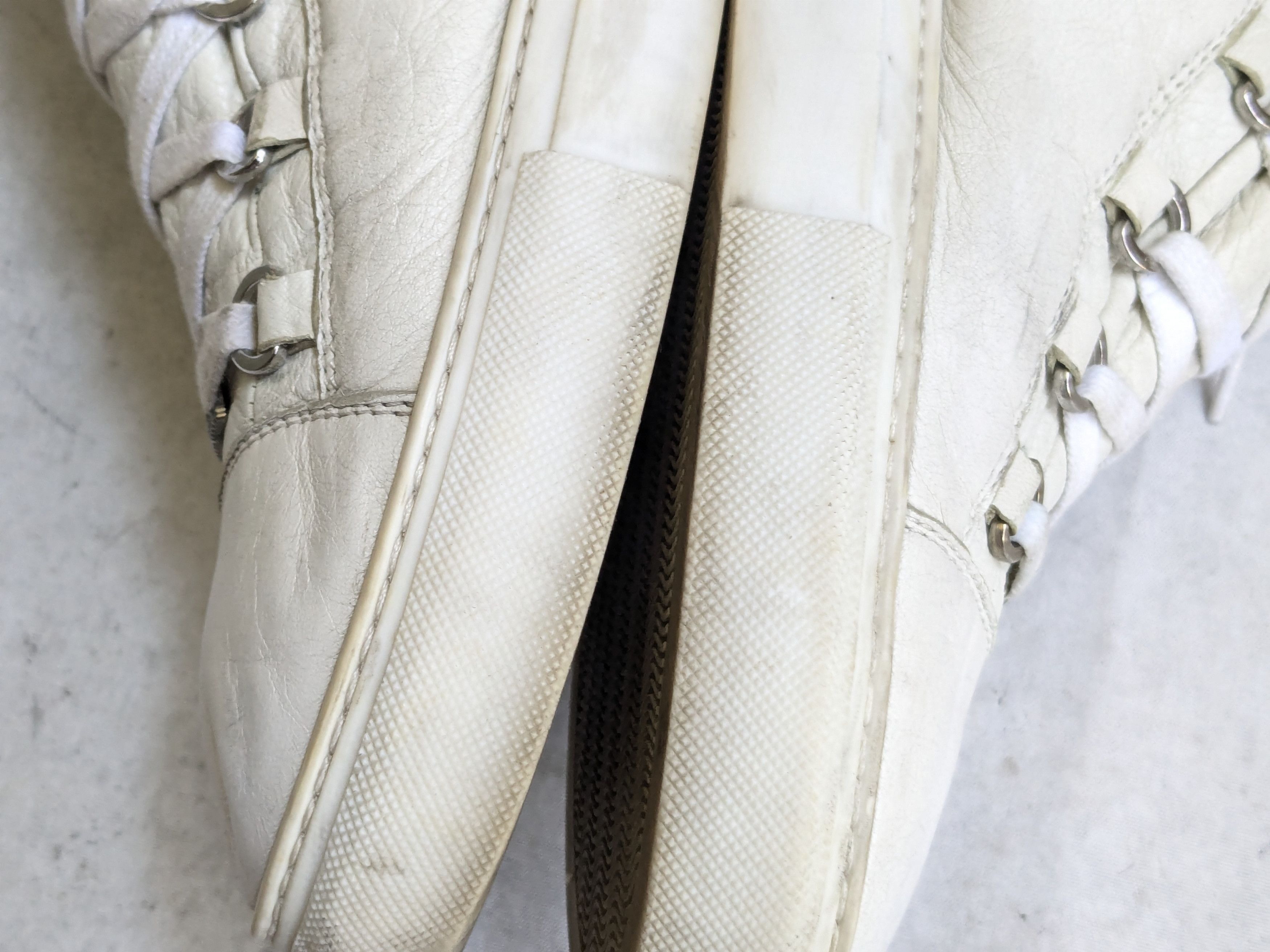 Balenciaga Balenciaga Arena Sneakers White 14 47 Low Tops Leather Size US 14 / EU 47 - 9 Thumbnail