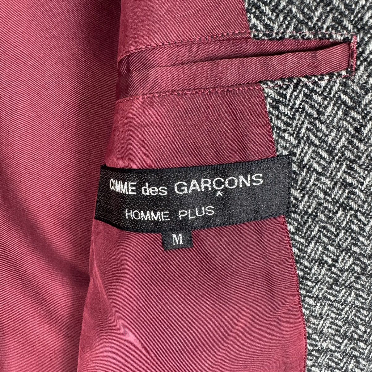 Comme des Garcons Homme Plus 🔥CDG HOMME PLUS AW1989 HERRINGBONE BLAZER COAT Size US M / EU 48-50 / 2 - 10 Thumbnail