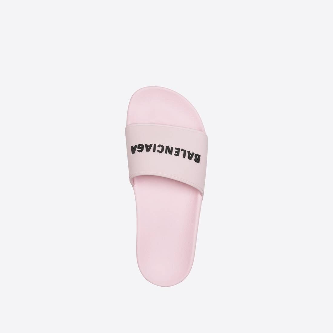 Balenciaga o1bcso1str0325 Pool Slides Sandals in Light Pink/Black Size US 7 / IT 37 - 4 Thumbnail