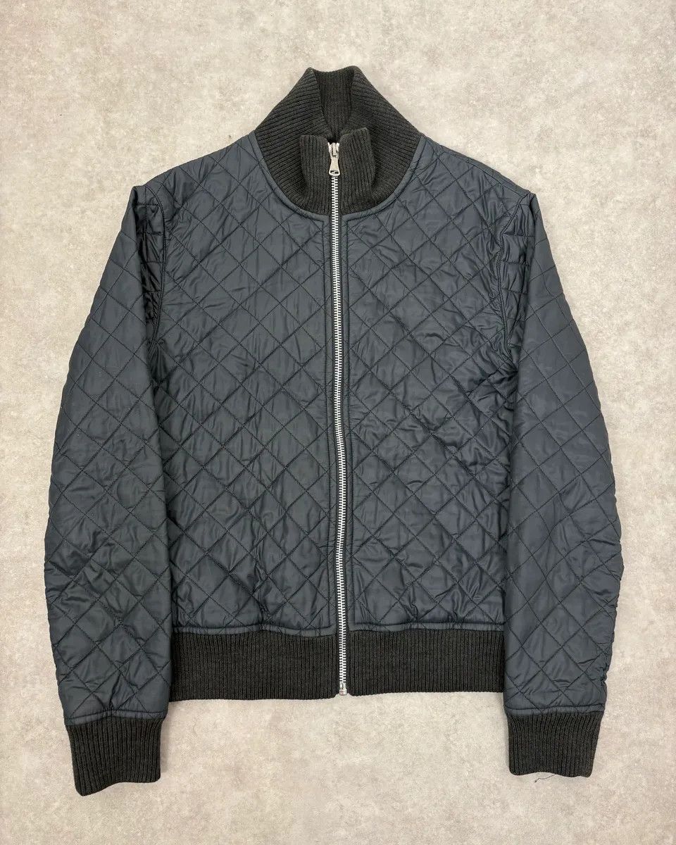 Dolce & Gabbana 2000s Dolce & Gabbana Grey Quilted Puffer Jacket Size US M / EU 48-50 / 2 - 1 Thumbnail