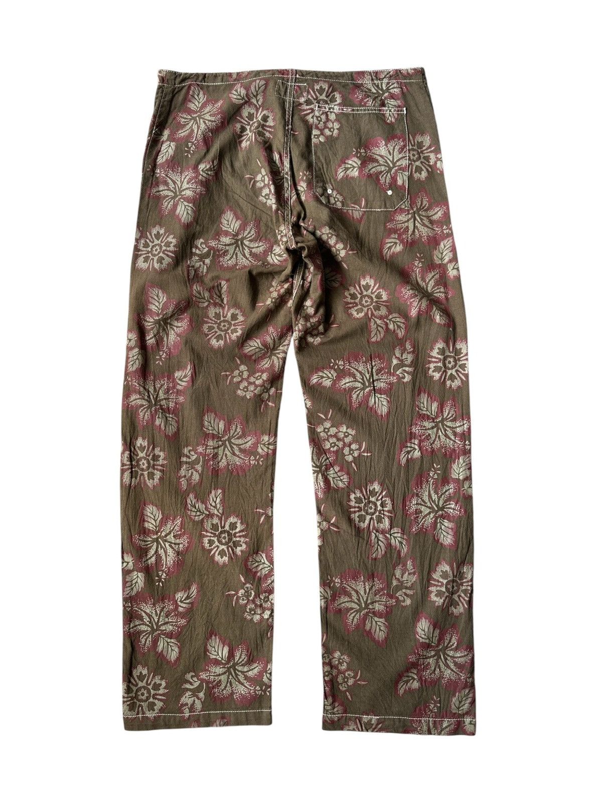 Beams Plus 00's Chopsuey by Beams + floral pants Size US 34 / EU 50 - 3 Thumbnail