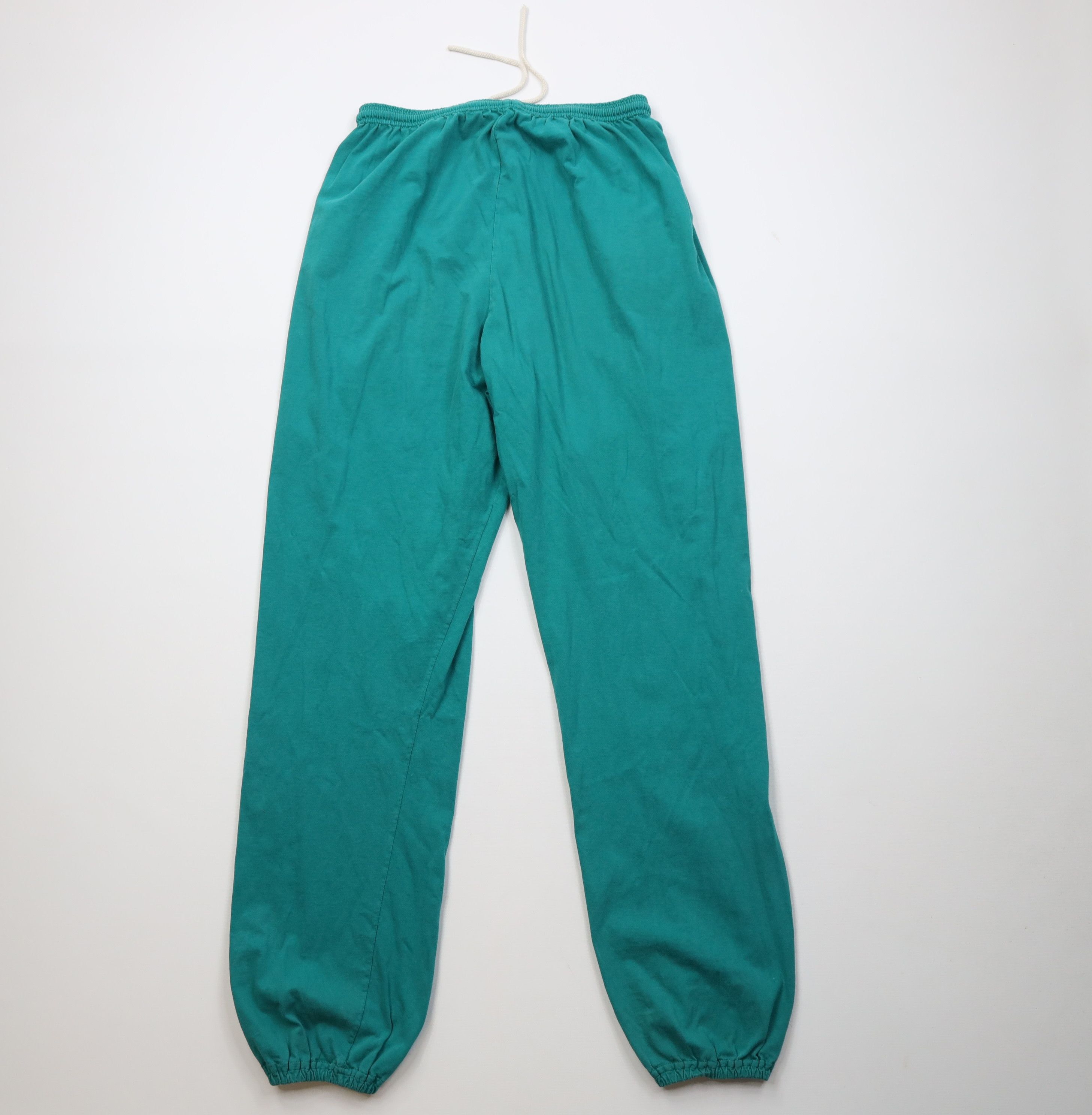 Russell Athletic Vintage 90s Russell Athletic Joggers Pants Teal Cotton USA Size US 38 / EU 54 - 12 Thumbnail