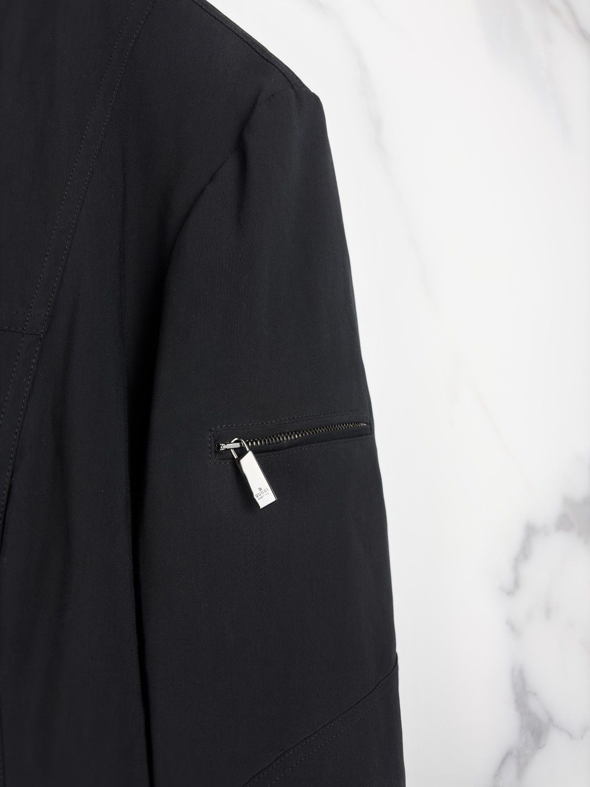 Gucci SS99 Gucci Tom Ford Vintage Multi Zip Pocket Blouson Jacket Size US S / EU 44-46 / 1 - 5 Thumbnail
