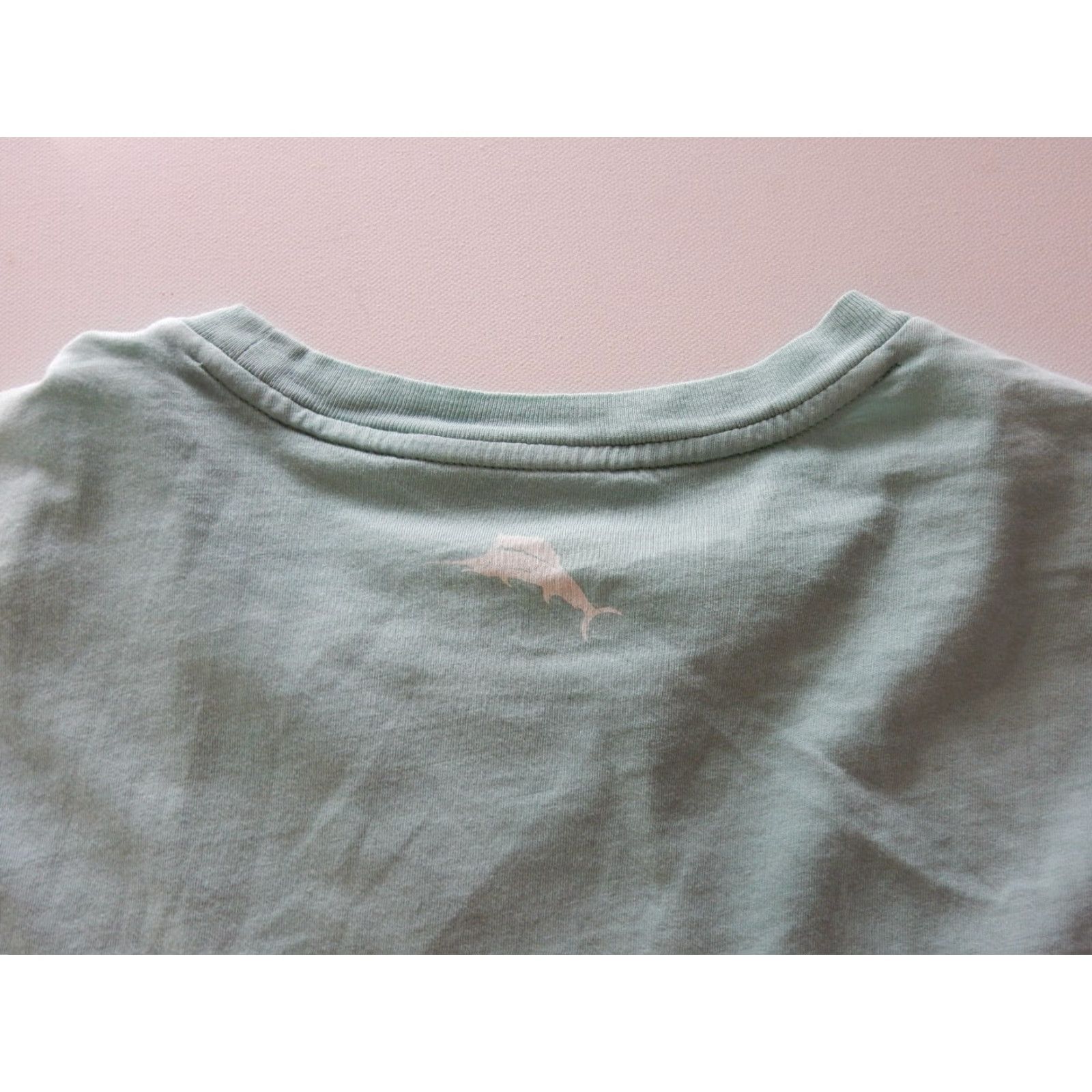Tommy Bahama VINTAGE Tommy Bahama Men's Long Sleeve T-Shirt Size M Green The Reel Deal Size US M / EU 48-50 / 2 - 2 Thumbnail
