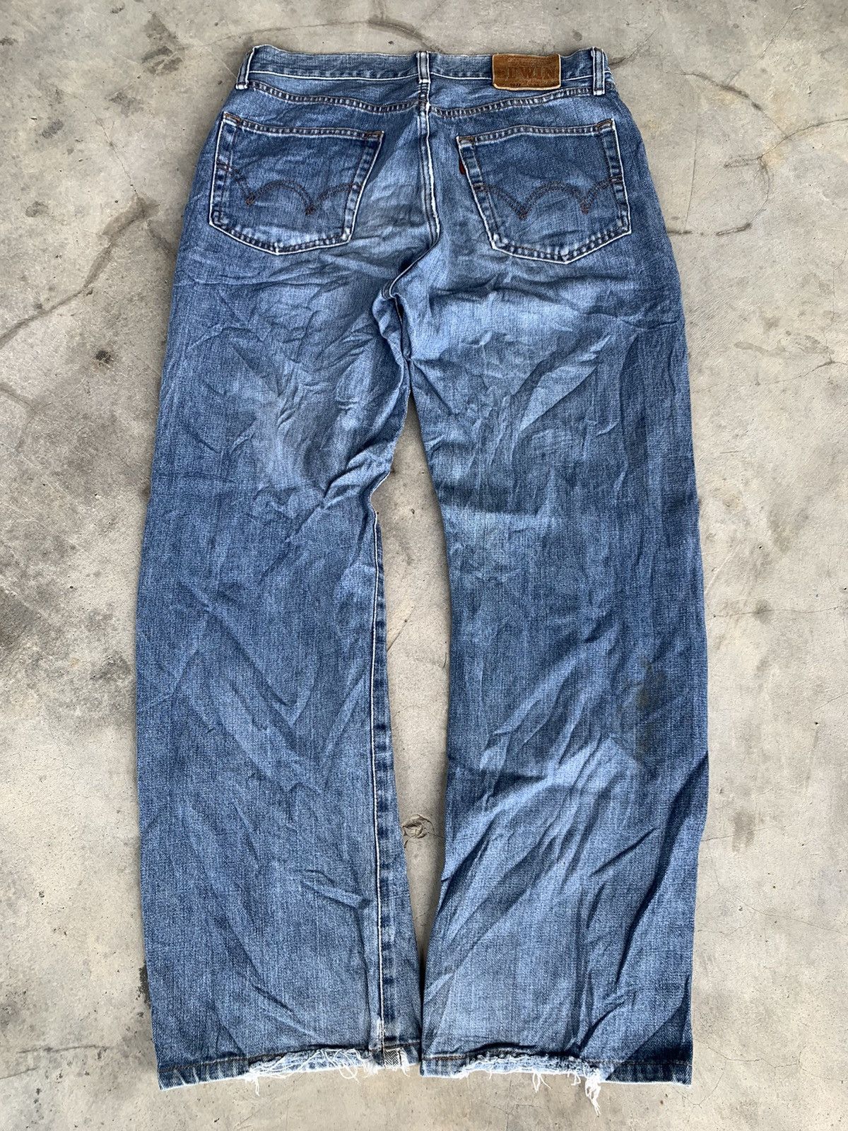 Edwin Edwin 503Z dirty denim. Size US 32 / EU 48 - 2 Thumbnail