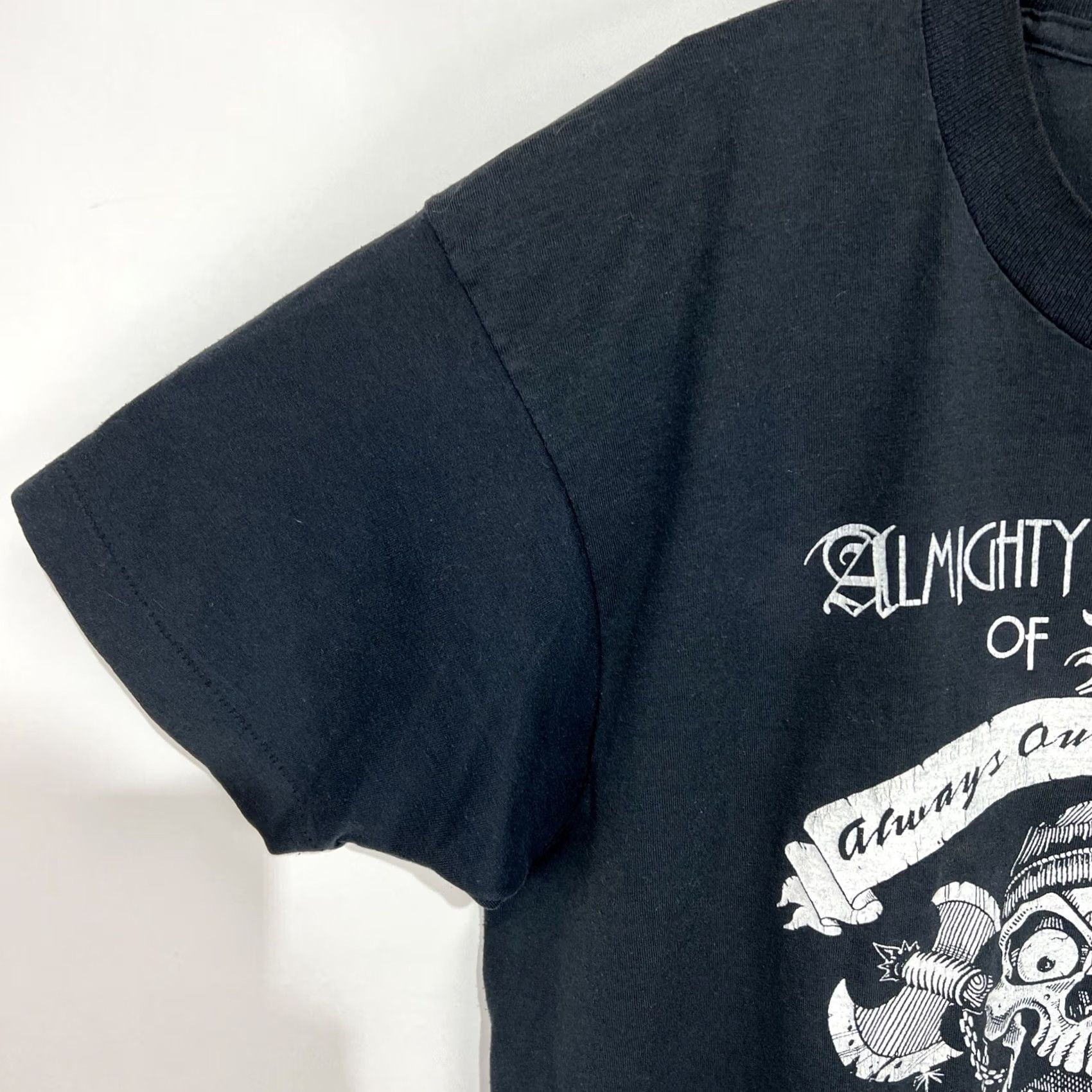 Lumberjack VINTAGE Almighty Lumberjacks of Death PUNK T Shirt Crew Neck Short Sleeve 90s Rock Band Graphic Print Black Mens M Size US M / EU 48-50 / 2 - 3 Thumbnail